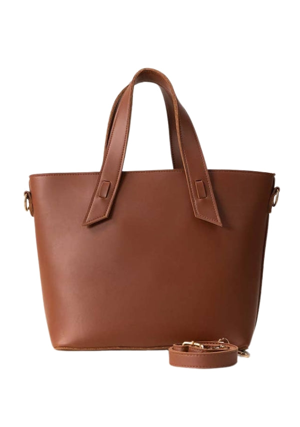 Luxily Tan Hand Bag