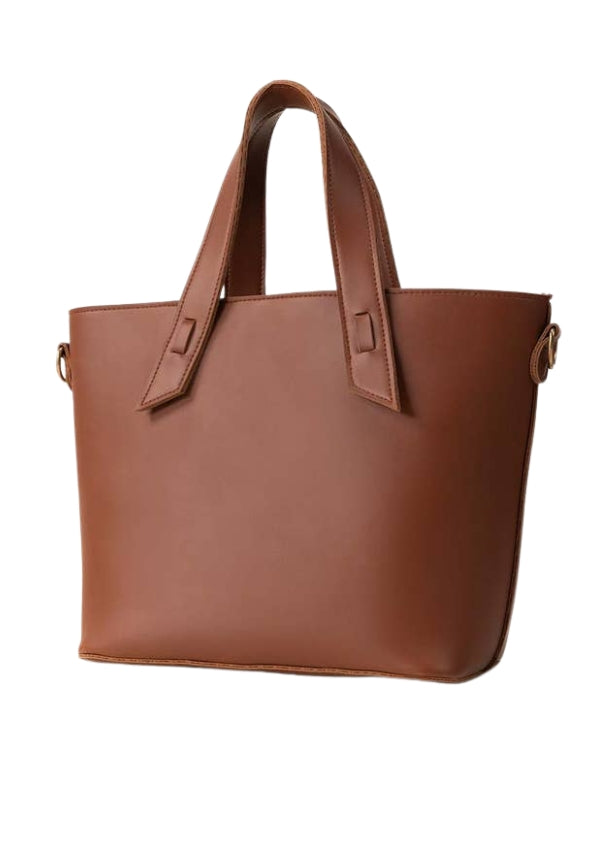 Luxily Tan Hand Bag